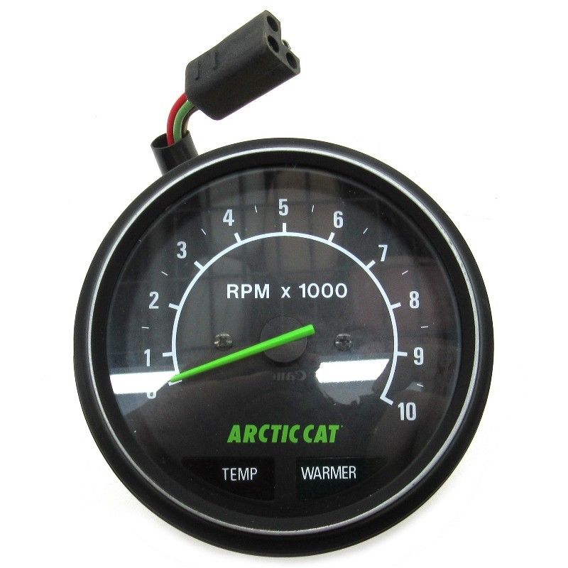 Genuine OEM Arctic Cat TACHOMETER W/SLR TRIM & TEMP/WARMER LTS