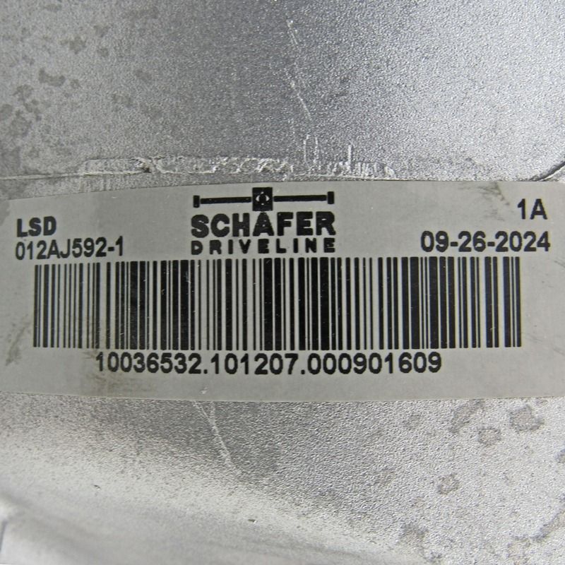 E-Z-GO Schafer 16.99:1 Rear Axle Assembly with Limited Slip - 2012