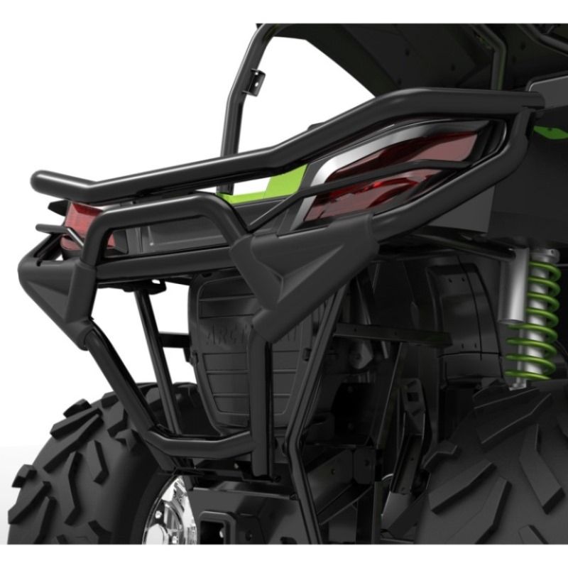 Arctic Cat Black Deluxe Steel Rear Bumper 2014-2016 Wildcat Trail