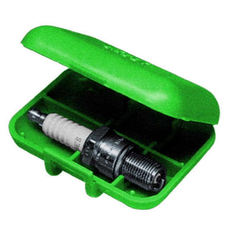 Arctic Cat Snowmobile Spark Plug Caddy Carrier Holder - Green