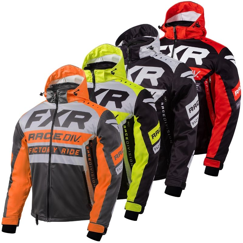 FXR RRX Removable Liner Water Resistant Jacket - Orange, Hi-Vis
