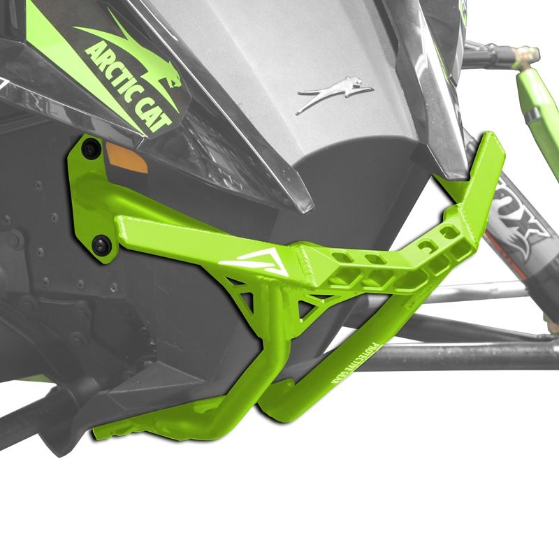 Skinz ChromAlloy Green Front Bumper Arctic Cat 2017-2024 M XF ZR
