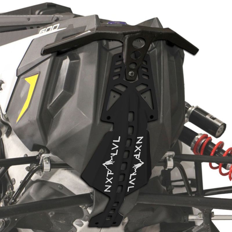 Skinz NXT LVL Fly Front Bumper & Skidplate - Flat Black - Polaris