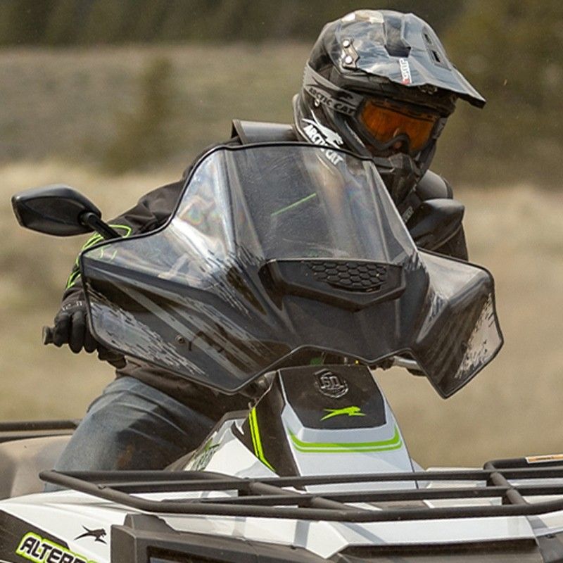 Arctic Cat ATV WindGuard 2 Quick-Attach Mid Windshield 15-23