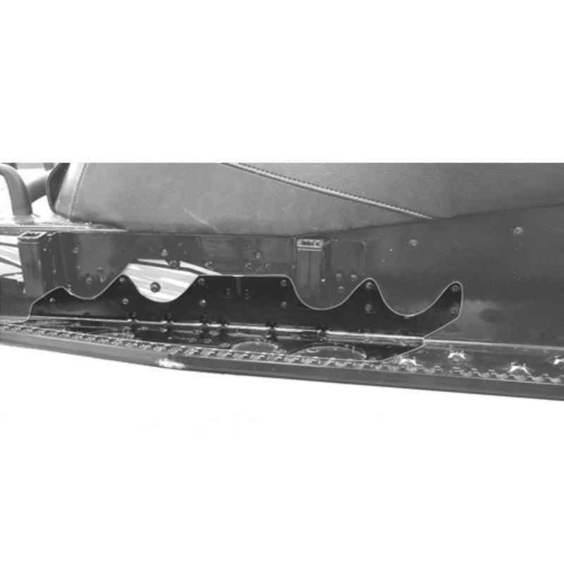 Arctic Cat Black Tunnel Reinforcement Plate 2006-2007 Crossfire