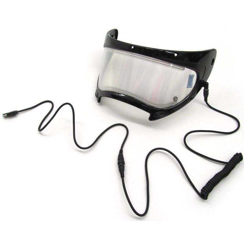 けいちゃん専用！SKYPILOT Synthetic+インナー+おまけ付 Arctic Cat TXi Snowmobile Helmet Clear Electric Heated Shield Kit