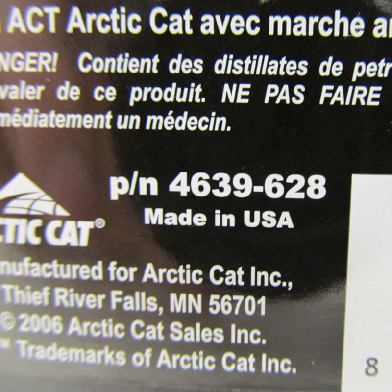 Arctic Cat Synthetic ACT Gearcase Fluid Oil 2007-2015 F CF M - 12