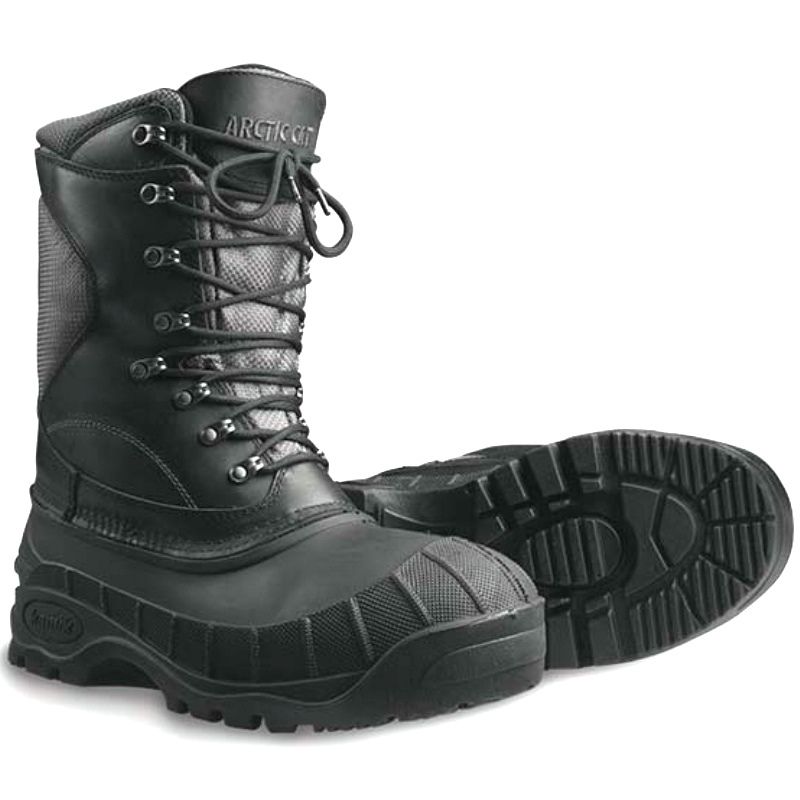 Arctic Cat Men's Cat Tracker Extreme Snowmobile Boots - Black