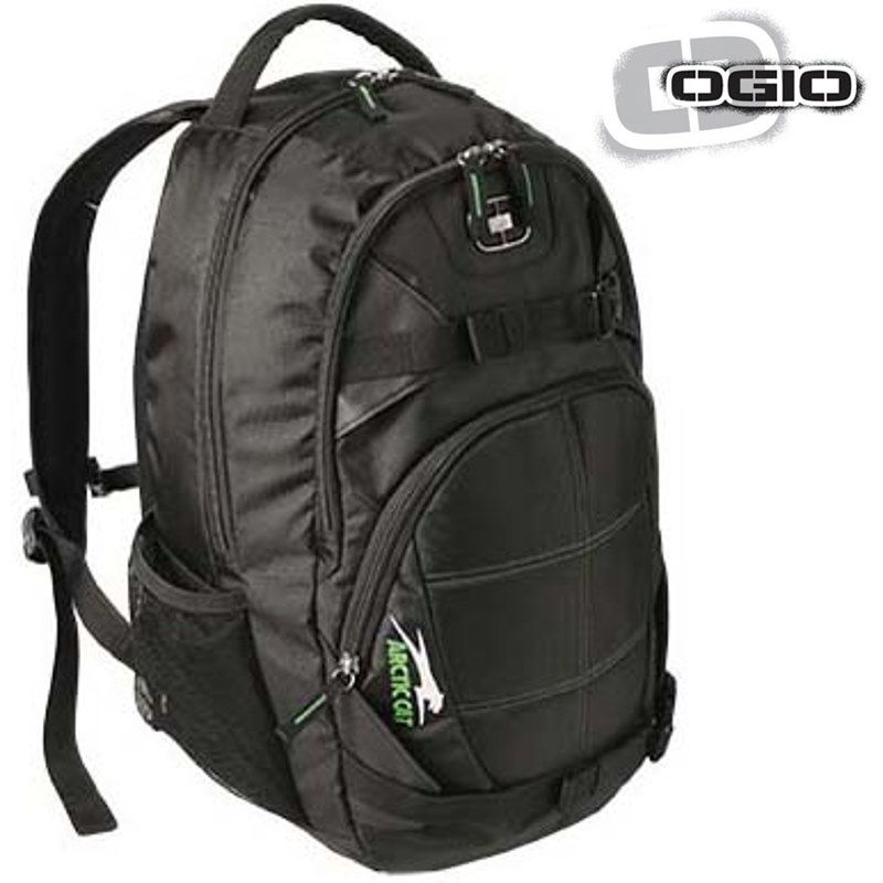 Arctic Cat OGIO Rebel 15 Snowmobile Laptop Backpack - Black