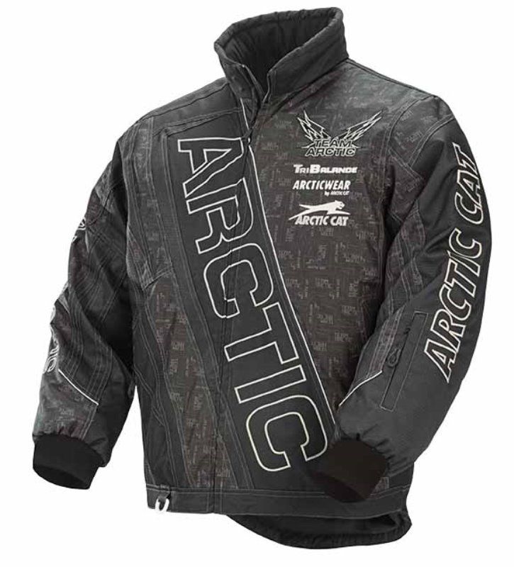 その他 akocchi28 Arctic Cat Youth Team Arctic Snowmobile Jacket - Black - 5240-65_