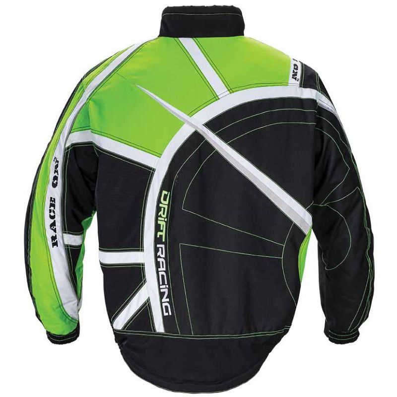 Drift Racing Men's RPM Jacket - Lime Green / Black - 5255-12_