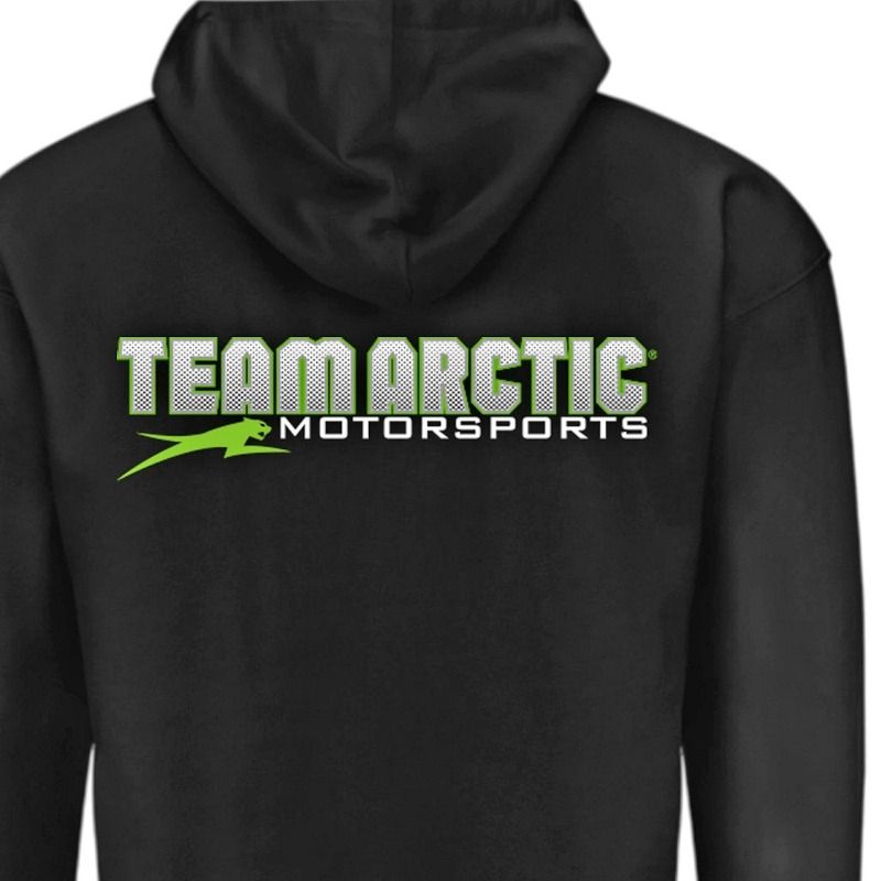 Arctic Cat Men's Team Arctic Full Zip Hoodie - Black - 5327-15_