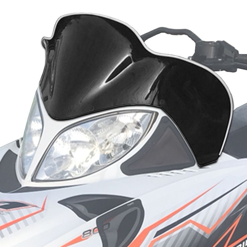 Genuine OEM Arctic Cat WINDSHIELD,BLK W/TRIM-FORMED