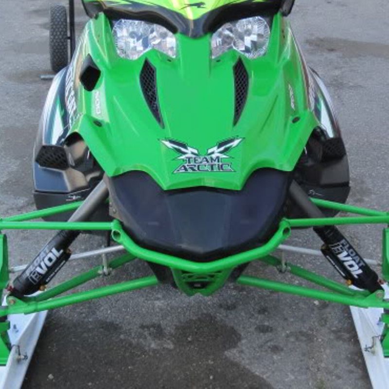 Arctic Cat 2008-2014 Sno Pro 500 & 600 Green Front Sport Bumper