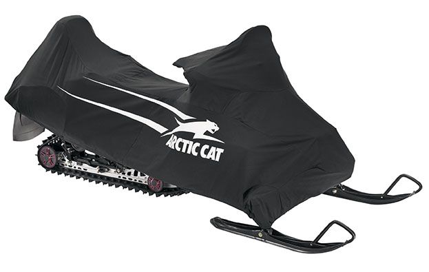 Arctic Cat 2009-2014 Bearcat 570 Snowmobile Canvas Cover - Black
