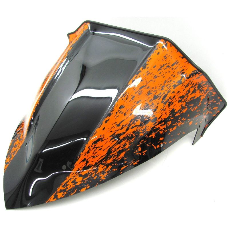 Arctic Cat 2012-2017 ZR F XF M Low Windshield Black w/ Orange