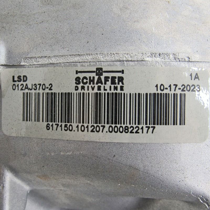 E-Z-GO Schafer 14.76:1 Rear Axle Assembly with Limited Slip - 2012