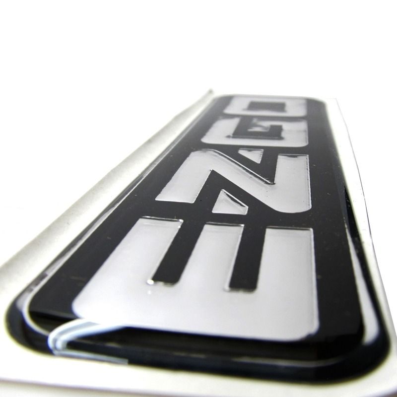 E-Z-GO Embossed Front Cowl Decal - 6 x 1.6-inch - 619206