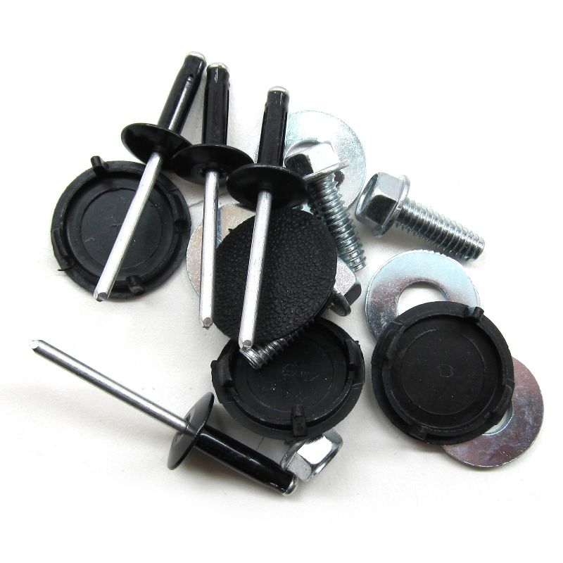 E-Z-GO OEM Black Plastic Trim Kit - 1993-2013 TXT Medalist ST - 625542