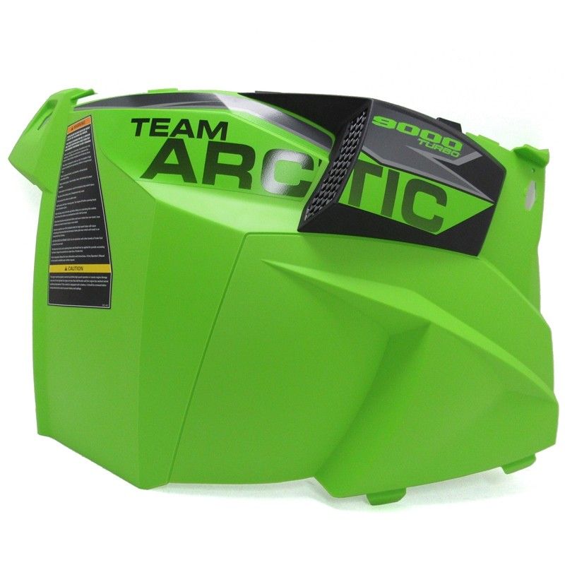 Arctic Cat RH Side Panel - Medium Green - 2019 ZR 9000 RR - 6718-178