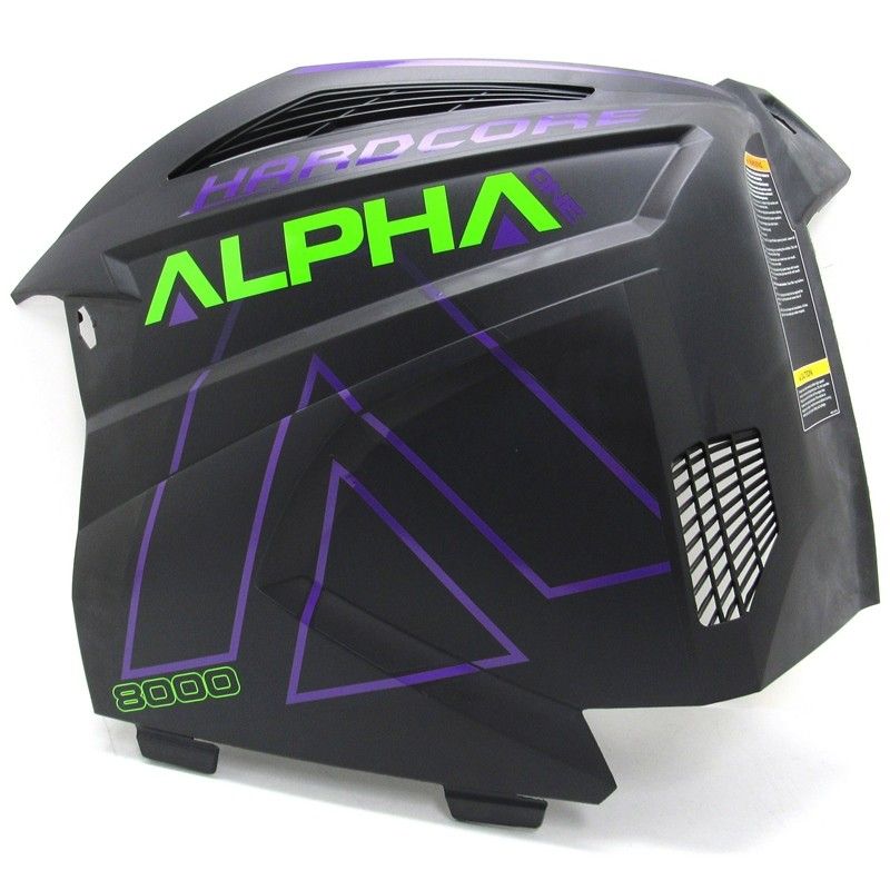 Arctic Cat LH Side Panel - Black - 2018 M 8000 Hardcore