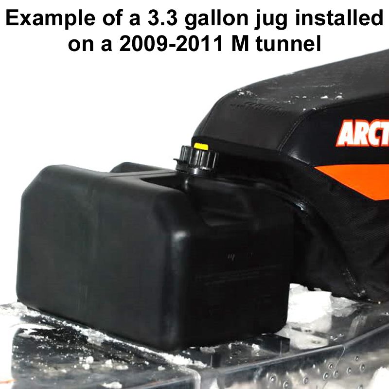 Arctic Cat Mountain Addiction 3.3 Gallon Black Utility Jug