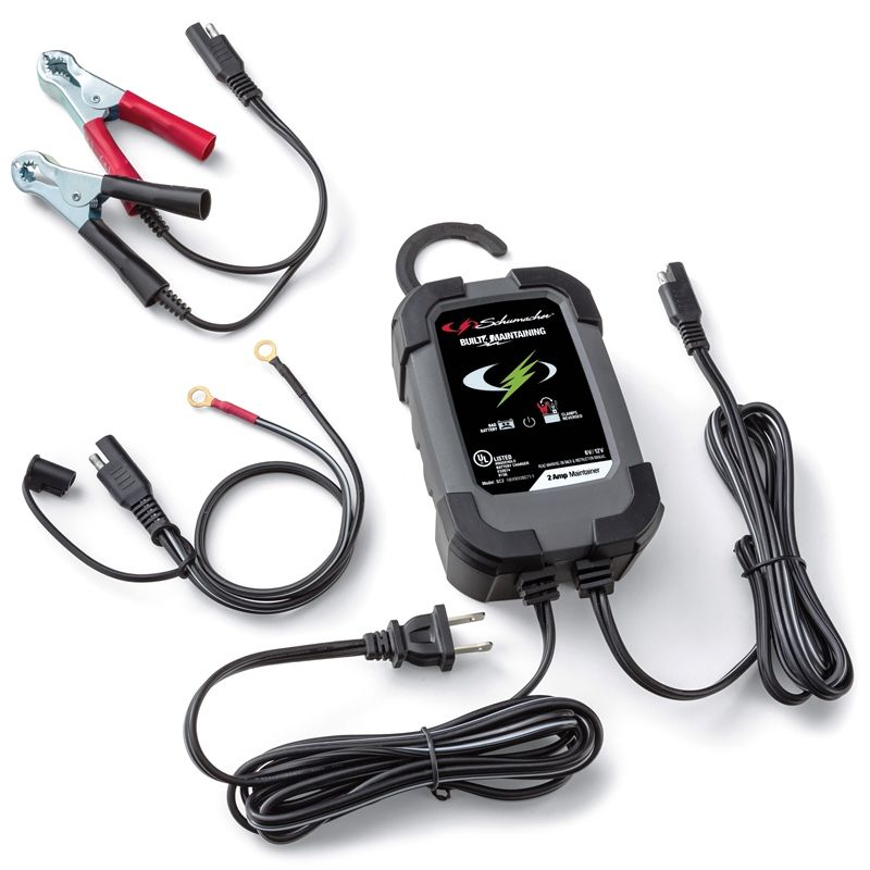 Schumacher 2-AMP Battery Charger Maintainer ATV Motorcycle