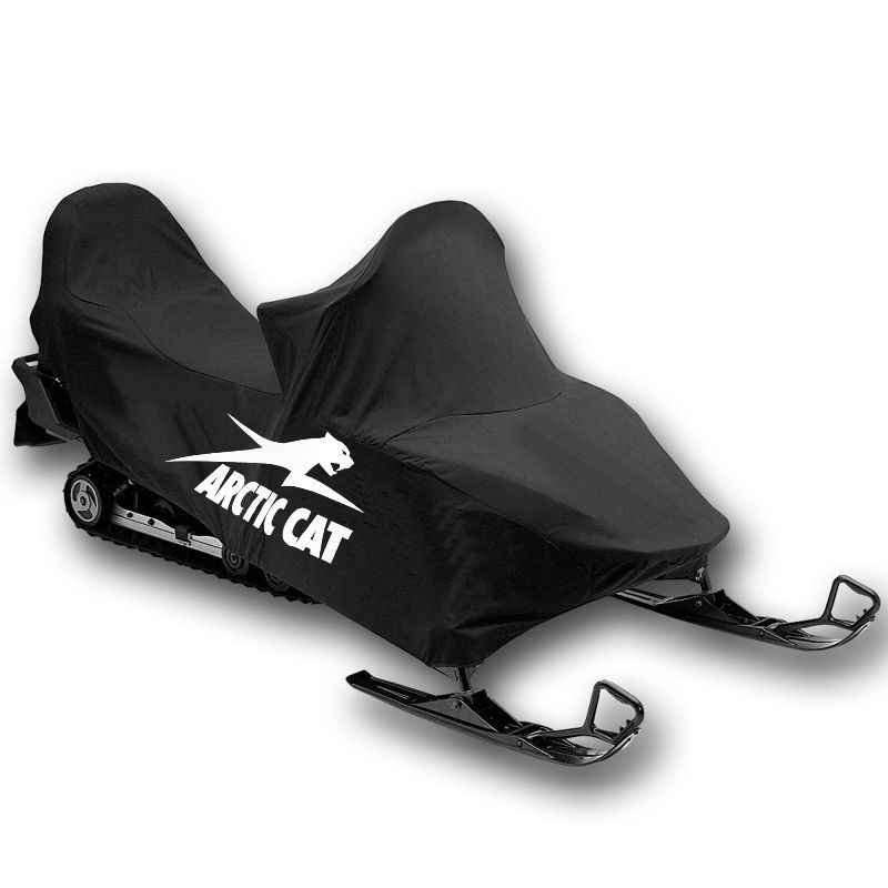 Arctic Cat Canvas Snowmobile Cover Black White 2018-2019 Bearcat