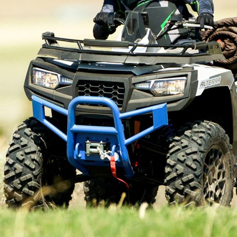 Arctic Cat ATV Deluxe Front Bumper - Electric Blue - 2022-2027