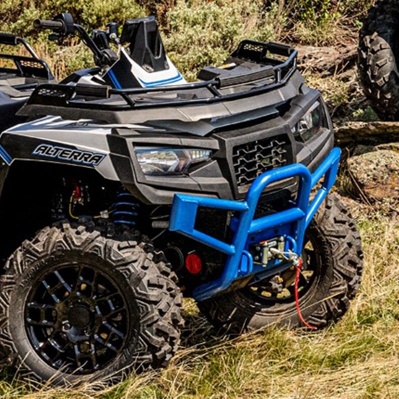 Arctic Cat ATV Deluxe Front Bumper - Electric Blue - 2022-2024
