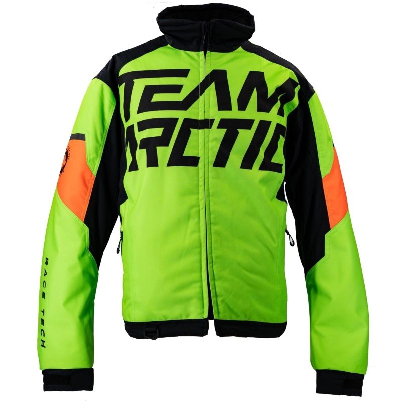 Arctic Cat Men's Team Arctic Essentials Jacket - Green & Black