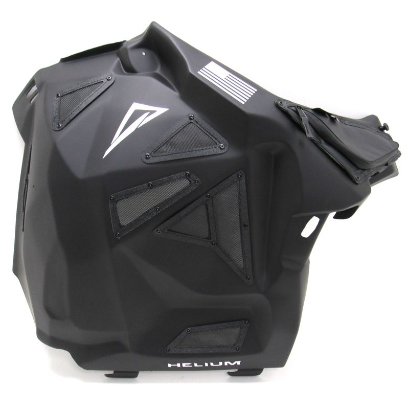 Skinz Protective Gear Lightweight Helium Kit Gloss Black - 2018