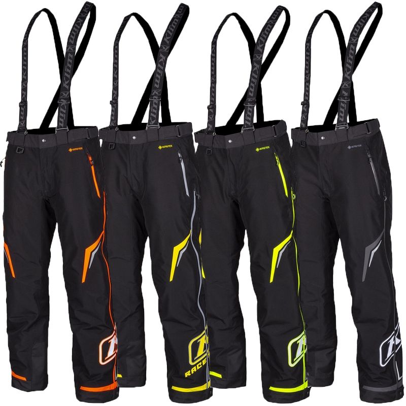Klim Men's Kaos Gore-Tex Shell Insulated Pants Orange, Yellow, Hi