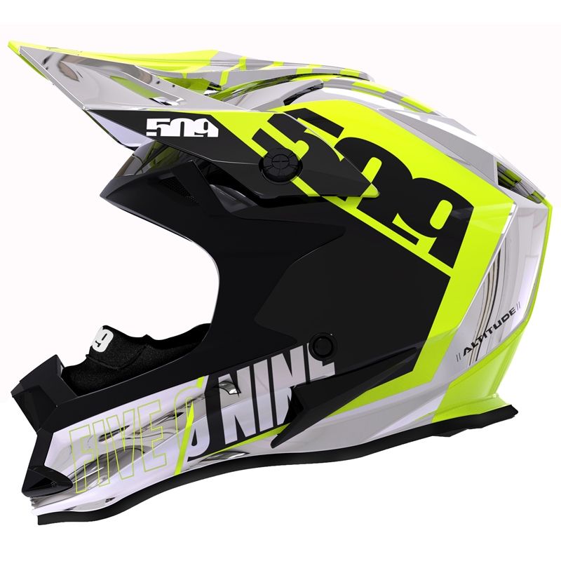 509 Altitude Snow Snowmobile Helmet - Chromium Hi-Vis Fidlock