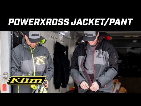 Klim Men's PowerXross Jacket - Asphalt & Hi-Vis - 3574-001-___-605