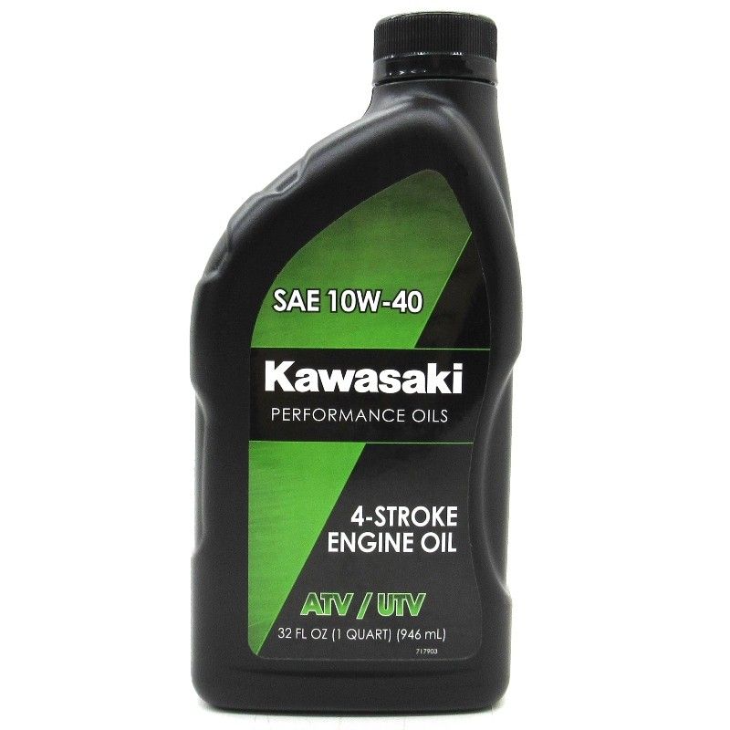 Kawasaki 10W-40 4-Stroke ATV/UTV Engine Oil - Quart - K61021-204A