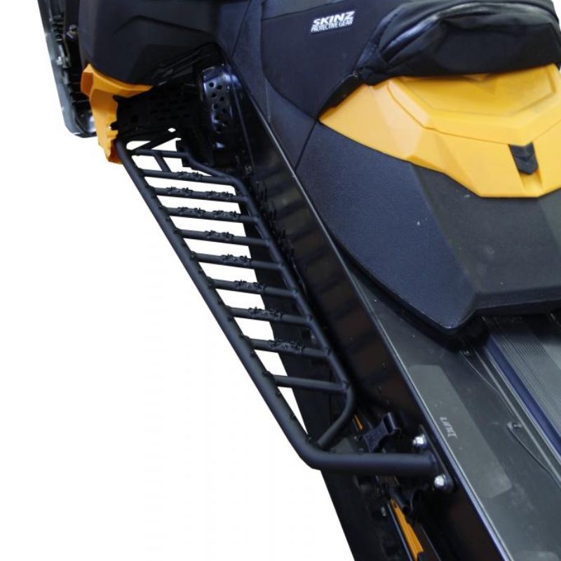 Skinz Pro-Tube Running Boards Black - Ski-Doo 2013-2017 Rev-XM