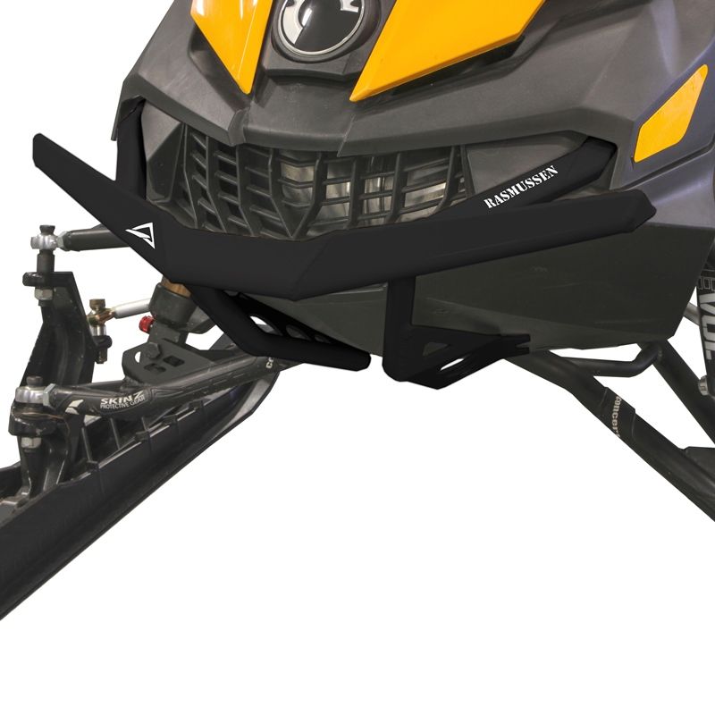 Ski-Doo XC Front Bumper - Black Aluminum Bumper For REV-XM & REV-XS Snowmobiles, Part #860201318 - View #9