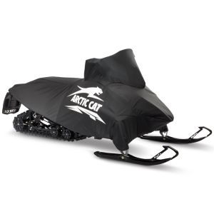 Arctic Cat Polyester Cover - Black & White - 2012-2027 F XF ZR 128-137-inch
