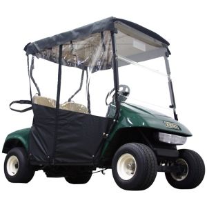 Pro-Fit 2-Passenger Enclosure - Black - E-Z-GO 1996-2013.5 TXT