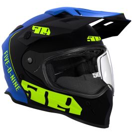 509 Delta R3 Heated Dual Shield 2.0 - DOT Approved Replacement Face Shield For Motorcycle Helmets
