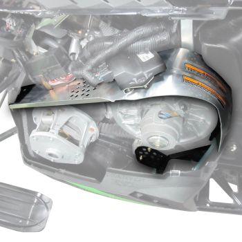 Arctic Cat One Piece Clutch Guard Kit - 2012-2014 ZR F XF M 1100