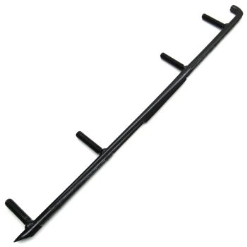 Arctic Cat 7/16-inch Host Bar 4-inch Carbide Wearbar - ZR Style & Parabolic Plastic Skis