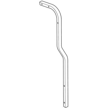 TUBE,STRUT,REAR 2+2 LH,PAINTED