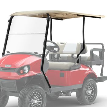 E-Z-GO Modular 4-Passenger Suntop Roof Kit - Tan - 2021-2026 Express S2 S4 2 4