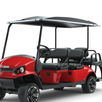 E-Z-GO 116-inch Suntop Roof Kit - Black - 2021-2025 Express S6 L6 6