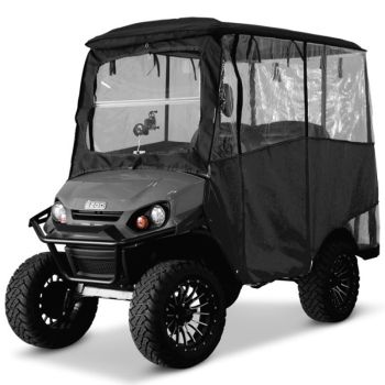 E-Z-GO 4-Passenger 80-inch Enclosure - Black - 2021-2025 Express S2 S4 2 4