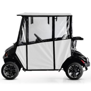 E-Z-GO 2-Passenger 54-inch Enclosure - White - 2021-2025 Express S2 2