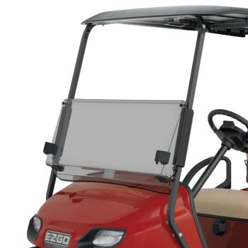 E-Z-GO Tinted Split Windshield Kit - 2014-2022 TXT with Modular Canopy