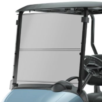E-Z-GO Tinted Split Windshield Kit - 2008-2023 RXV with Modular Canopy